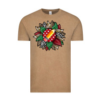 Vintage Coffee teacher sunflower Vintage Tee - RacoonDesign