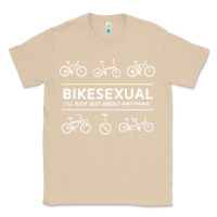 Mushroom bikesexual   cyclist bicycle biking bike cycling t shirt tee gift Classic Tee - DesigneFamous