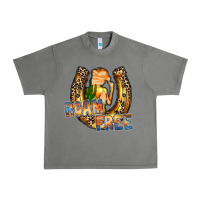Tornado cowgirl horseshoe Urban Heavy Tee - RacoonDesign