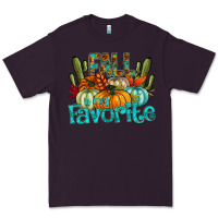 Plum fall pumpkin art Premium Tee - CowhideDigitalArt