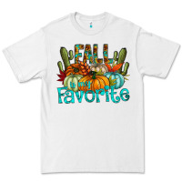 White fall pumpkin art Premium Tee - CowhideDigitalArt
