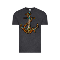 Vintage Black western anchor Vintage Tee - RacoonDesign