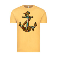 Vintage Mustard western anchor Vintage Tee - RacoonDesign