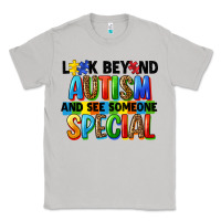 Moon Dust look beyond autism and see someone special Classic Tee - FaDigitalArtStudio