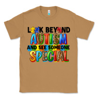 Toasted Coconut look beyond autism and see someone special Classic Tee - FaDigitalArtStudio
