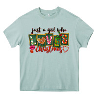 Arona Just A Girl Who Loves Christmas Heavy Core Tee - FaDigitalArtStudio
