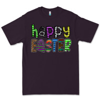 Plum Happy Easter Premium Tee - CowhideDigitalArt