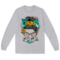 Moon Dust nona life messy bun Long Sleeve Tee - BarkalooDesign