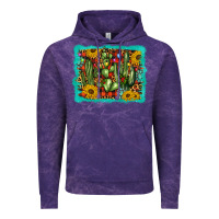 Cloud Purple cactus christmas Vintage Hoodie - BarkalooDesign