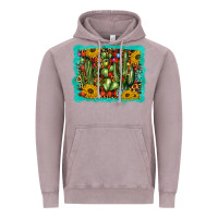 Vintage Zinc cactus christmas Vintage Hoodie - BarkalooDesign