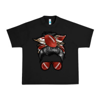 Black football mom Urban Heavy Tee - RacoonDesign