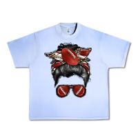 Grape Ice football mom Urban Heavy Tee - RacoonDesign