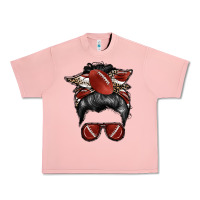 Salmon football mom Urban Heavy Tee - RacoonDesign