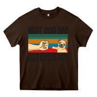 Chocolate Brown Best Dog Dad Ever Heavy Core Tee - Bettercallsaul