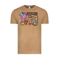 Vintage Camel nursing in my heart Vintage Tee - RacoonDesign