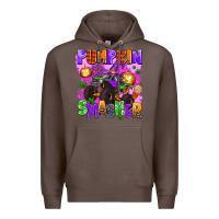 Coffee pumpkin smasher Premium Hoodie - AdoDesignShop