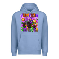 Colony Blue pumpkin smasher Premium Hoodie - AdoDesignShop