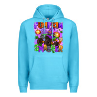 Ocean Blue pumpkin smasher Premium Hoodie - AdoDesignShop
