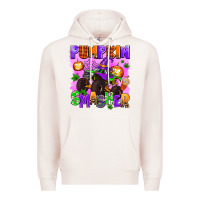 Pale Pink pumpkin smasher Premium Hoodie - AdoDesignShop