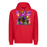 Red pumpkin smasher Premium Hoodie - AdoDesignShop