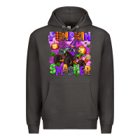 Smoke pumpkin smasher Premium Hoodie - AdoDesignShop
