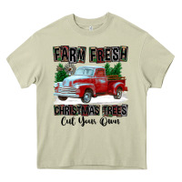 Mossy Farm Fresh Christmas Trees Cut Your Own Heavy Core Tee - FaDigitalArtStudio
