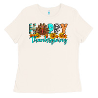 Happy Thanksgiving Ladies Tee | Teevron