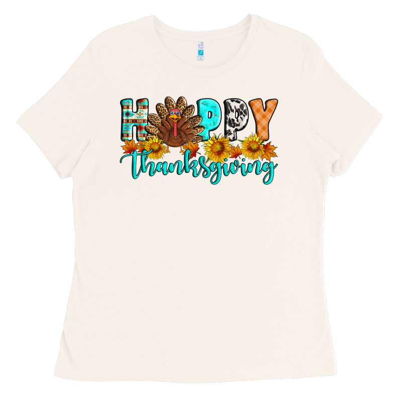Happy Thanksgiving Ladies Tee by Artiststas | Teevron