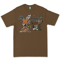 Cacao Happy Easter Y'all Premium Tee - CowhideDigitalArt