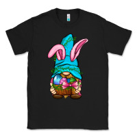 Black Easter Wicker Basket Gnome Classic Tee - BundleAndBundleShop