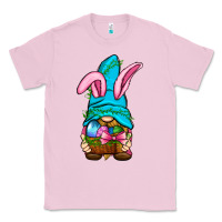 Bubblegum Pink Easter Wicker Basket Gnome Classic Tee - BundleAndBundleShop