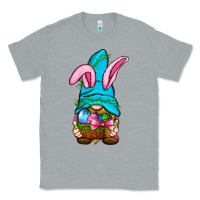 Heather Grey Easter Wicker Basket Gnome Classic Tee - BundleAndBundleShop