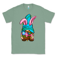 Sage Easter Wicker Basket Gnome Classic Tee - BundleAndBundleShop