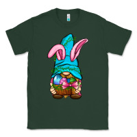 Sports Green Easter Wicker Basket Gnome Classic Tee - BundleAndBundleShop