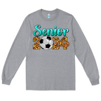 Heather Grey soccer senior 2024 Long Sleeve Tee - BarkalooDesign