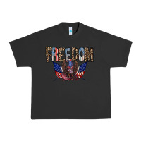 Pigment Black freedom Urban Heavy Tee - RacoonDesign