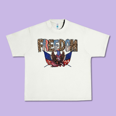 Freedom Urban Heavy Tee Designed By Racoondesign