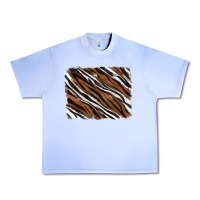 Grape Ice Tiger zebra background Urban Heavy Tee - RanaPortraitStore