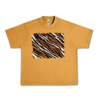 Peanut Butter Tiger zebra background Urban Heavy Tee - RanaPortraitStore