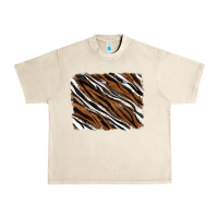 Sandshell Tiger zebra background Urban Heavy Tee - RanaPortraitStore