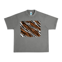 Tornado Tiger zebra background Urban Heavy Tee - RanaPortraitStore