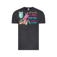 Vintage Black nursing student tears Vintage Tee - RacoonDesign