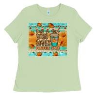 Matcha just a girl who loves pumpkin spice tumbler Ladies Tee - Artiststas