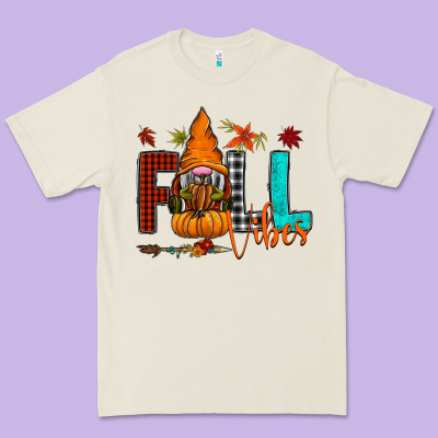 Fall Vibes Premium Tee Designed By Cowhidedigitalart