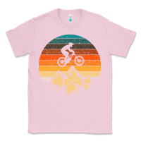 Bubblegum Pink mountainbike downhill retro vintage gift   mountain bike Classic Tee - DesigneFamous