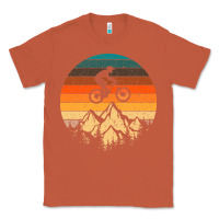 Copper mountainbike downhill retro vintage gift   mountain bike Classic Tee - DesigneFamous