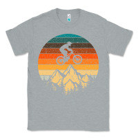 Heather Grey mountainbike downhill retro vintage gift   mountain bike Classic Tee - DesigneFamous
