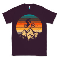 Plum mountainbike downhill retro vintage gift   mountain bike Classic Tee - DesigneFamous