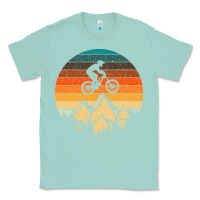 Seafoam mountainbike downhill retro vintage gift   mountain bike Classic Tee - DesigneFamous
