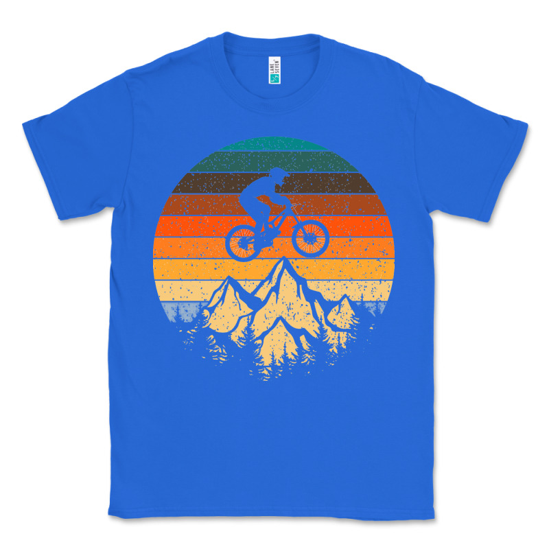 Mountainbike Downhill Retro Vintage Gift   Mountain Bike Classic Tee by DesigneFamous | Teevron